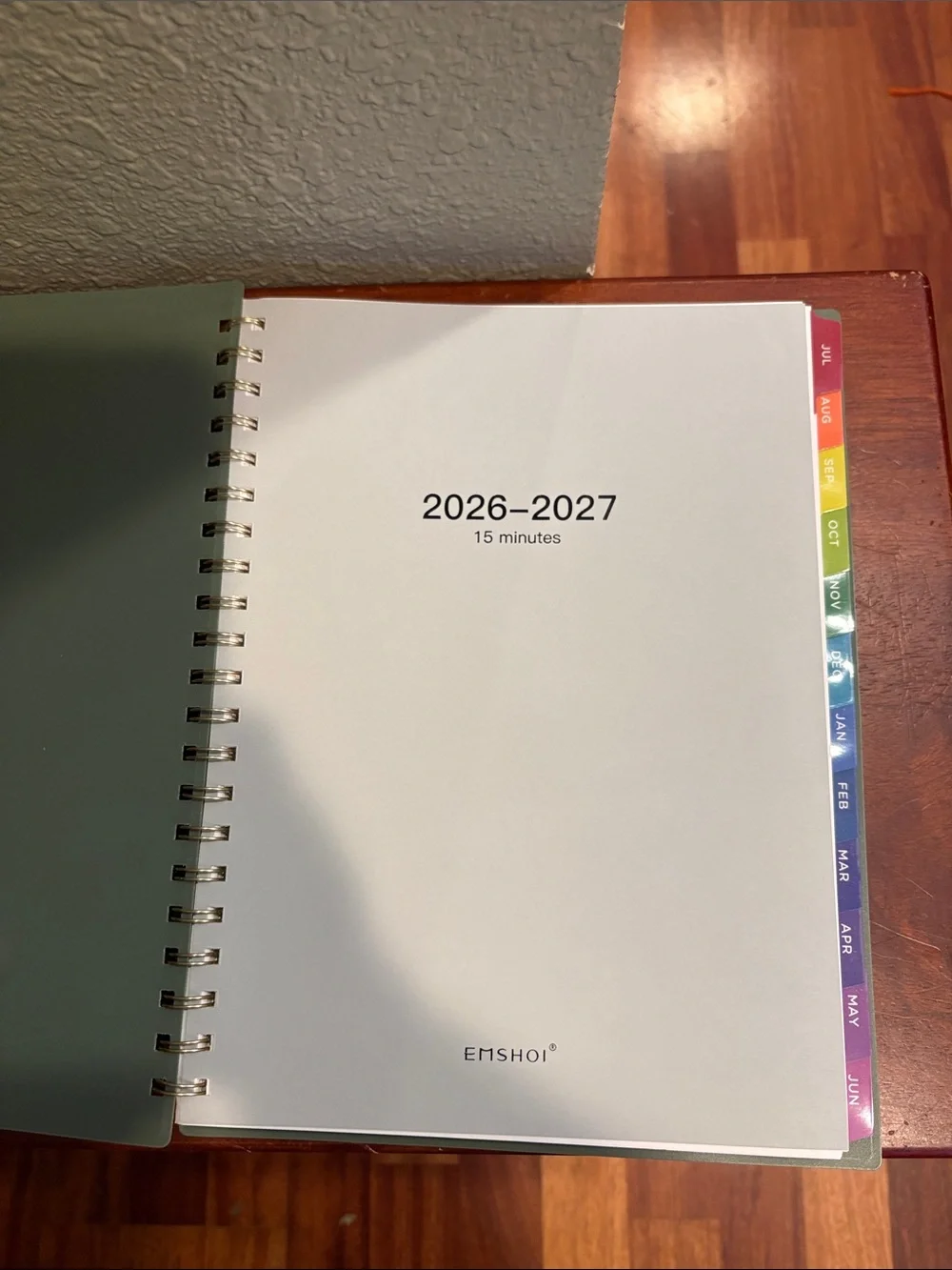 2026-2027 Spiral Academic Planner in Sage Green - New
